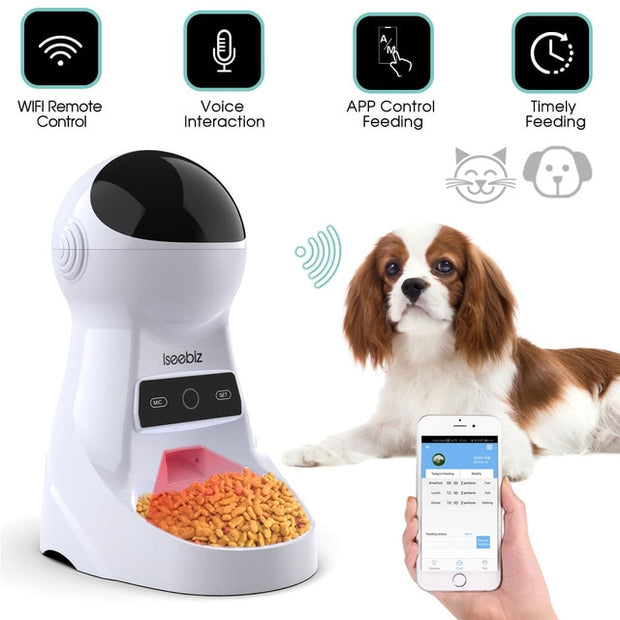 Automatic Pet Feeder - Pet Paw Company