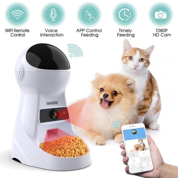 Automatic Pet Feeder - Pet Paw Company