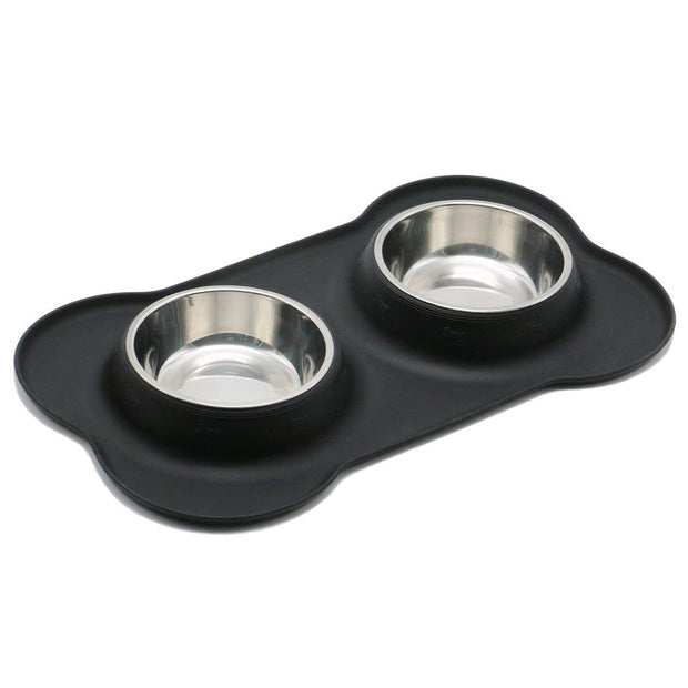 Stainless Steel Dog Bowls - Pet Paw Company