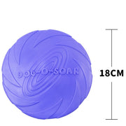 Rubber Dog Frisbee - Pet Paw Company